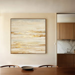 Abstract 1062 Canvas Art 60 x 60 cm / Black