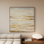 Abstract 1062 Canvas Art 60 x 60 cm / Black