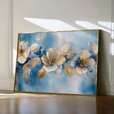 Floral 1062 Canvas Art 60 x 40 cm / Black