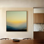 Abstract 1063 Canvas Art 60 x 60 cm / Black