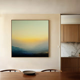 Abstract 1063 Canvas Art 60 x 60 cm / Black
