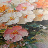Floral 1063 Canvas Art 60 x 40 cm / Black