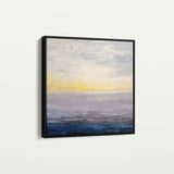 Abstract 1064 Canvas Art 60 x 60 cm / Black