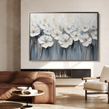 Floral 1064 Canvas Art 60 x 40 cm / Black