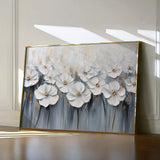 Floral 1064 Canvas Art 60 x 40 cm / Black