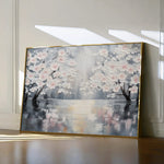 Floral 1065 Canvas Art 60 x 40 cm / Black