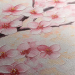 Floral 1066 Canvas Art 60 x 40 cm / Black