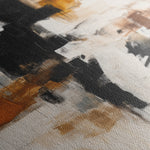 Abstract 1068 Canvas Art 60 x 60 cm / Black