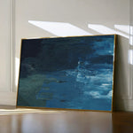 Abstract 107 Canvas Art 60 x 40 cm / Black