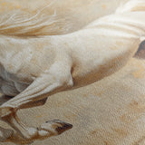 Horses 107 Canvas Art 60 x 40 cm / Black