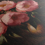 Floral 1076 Canvas Art 60 x 40 cm / Black