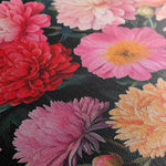 Floral 1077 Canvas Art 60 x 40 cm / Black