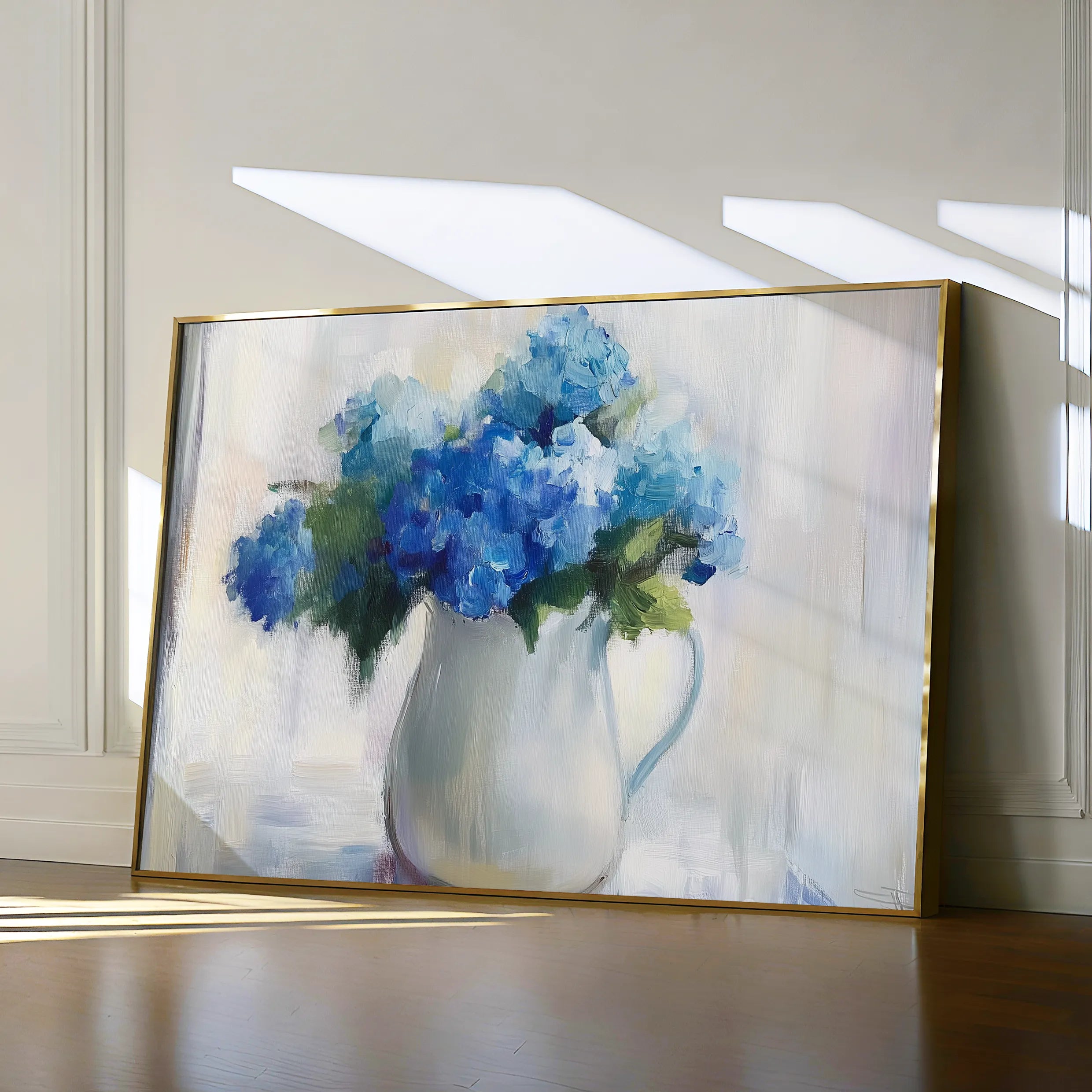 Floral 1078 Canvas Art 60 x 40 cm / Black