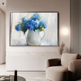 Floral 1078 Canvas Art 60 x 40 cm / Black