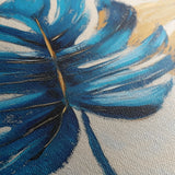 Floral 1079 Canvas Art 60 x 40 cm / Black