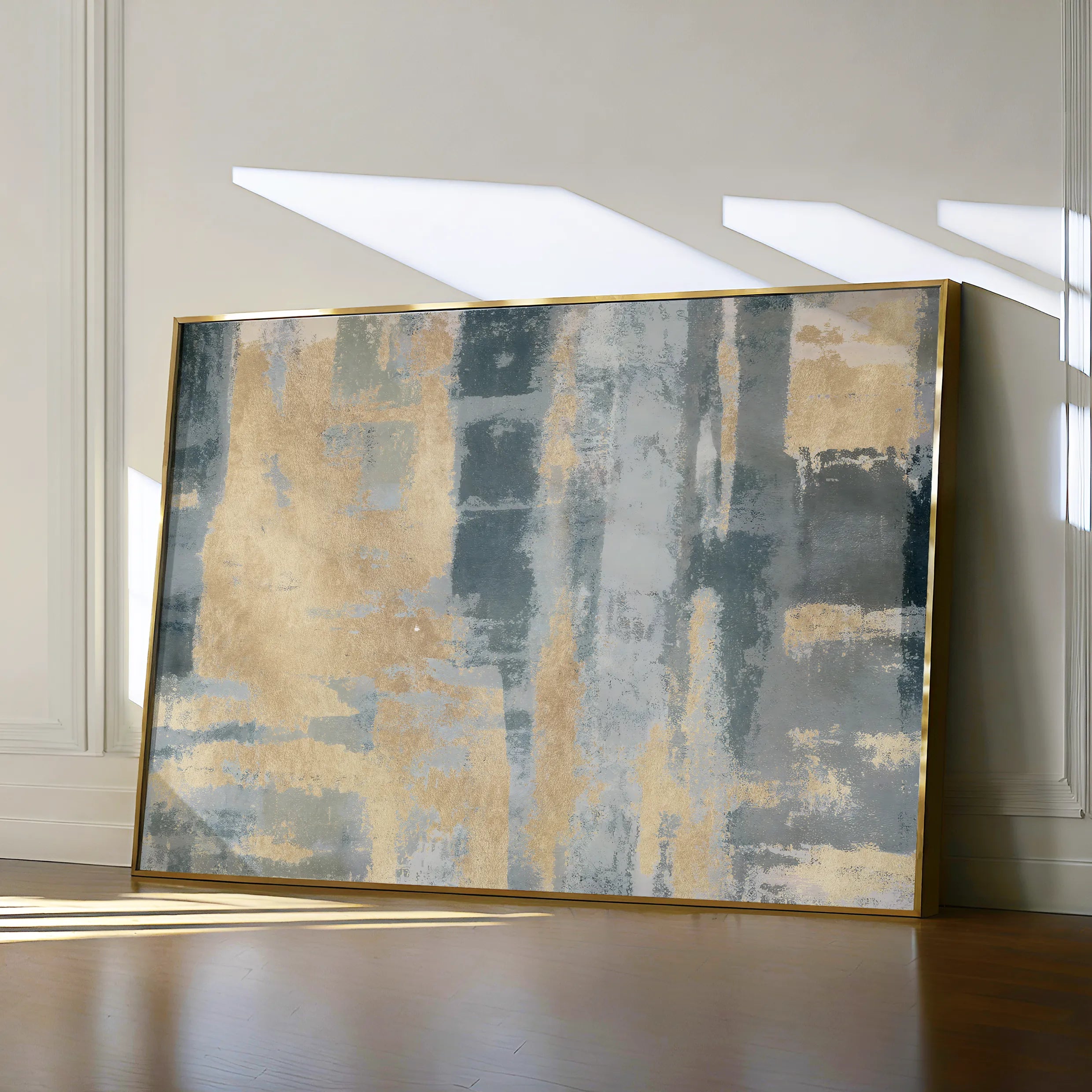 Abstract 108 Canvas Art 60 x 40 cm / Black