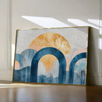 Boho 108 Canvas Art 60 x 40 cm / Black