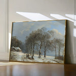 Landscape 108 Canvas Art 60 x 40 cm / Black