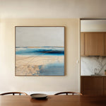 Abstract 1084 Canvas Art 60 x 60 cm / Black
