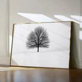 Floral 1086 Canvas Art 60 x 40 cm / Black