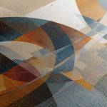 Abstract 1087 Canvas Art 60 x 60 cm / Black