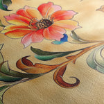 Floral 1087 Canvas Art 60 x 40 cm / Black