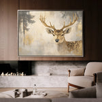 Animals 109 Canvas Art 60 x 40 cm / Black