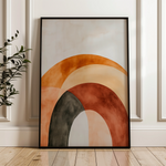 Boho 109 Canvas Art 60 x 40 cm / Black
