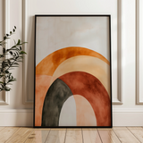 Boho 109 Canvas Art 60 x 40 cm / Black