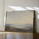 Landscape 109 Canvas Art 60 x 40 cm / Black