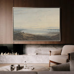 Landscape 109 Canvas Art 60 x 40 cm / Black