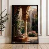 Orientalist 109 Canvas Art 60 x 40 cm / Black