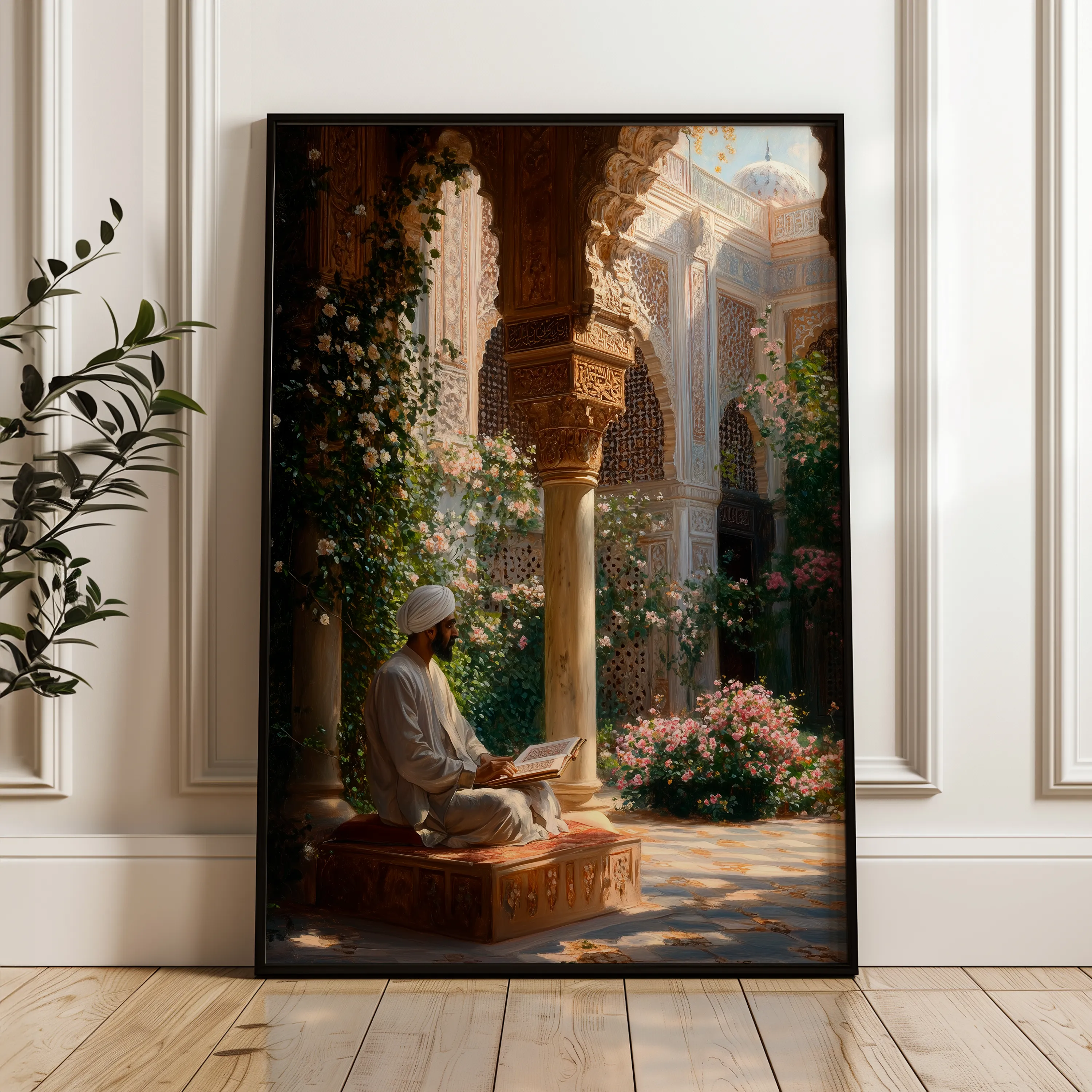 Orientalist 109 Canvas Art 60 x 40 cm / Black
