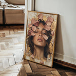 Portrait 109 Canvas Art 60 x 40 cm / Black