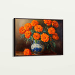 Floral 1090 Canvas Art 60 x 40 cm / Black