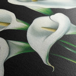 Floral 1091 Canvas Art 60 x 40 cm / Black