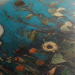 Floral 1095 Canvas Art 60 x 40 cm / Black