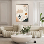 Boho 110 Canvas Art 60 x 40 cm / Black