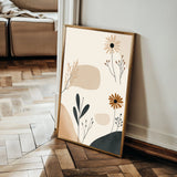 Boho 110 Canvas Art 60 x 40 cm / Black