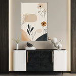 Boho 110 Canvas Art 60 x 40 cm / Black