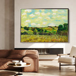 Landscape 110 Canvas Art 60 x 40 cm / Black