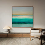 Abstract 1102 Canvas Art 60 x 60 cm / Black