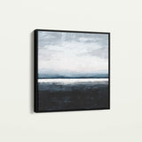 Abstract 1104 Canvas Art 60 x 60 cm / Black