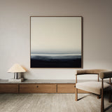 Abstract 1105 Canvas Art 60 x 60 cm / Black