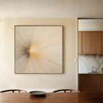 Abstract 1109 Canvas Art 60 x 60 cm / Black