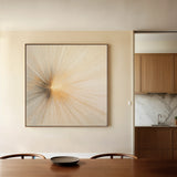 Abstract 1109 Canvas Art 60 x 60 cm / Black