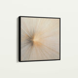 Abstract 1109 Canvas Art 60 x 60 cm / Black
