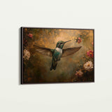 Animals 111 Canvas Art 60 x 40 cm / Black