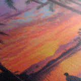Orientalist 111 Canvas Art 60 x 40 cm / Black