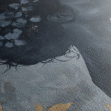 Portrait 111 Canvas Art 60 x 40 cm / Black